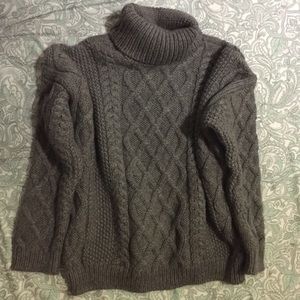 ZADY Emma Watson cable knit sweater